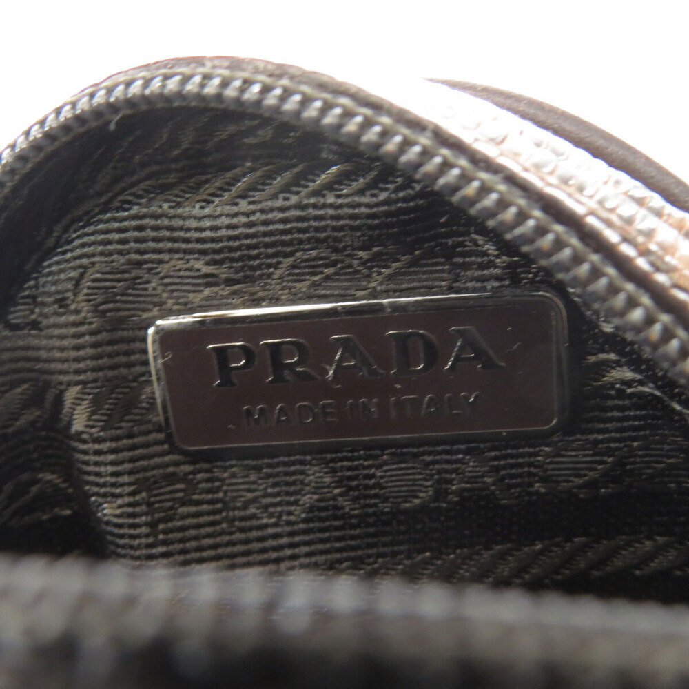 Prada logo plate Wallet python leather - image 6